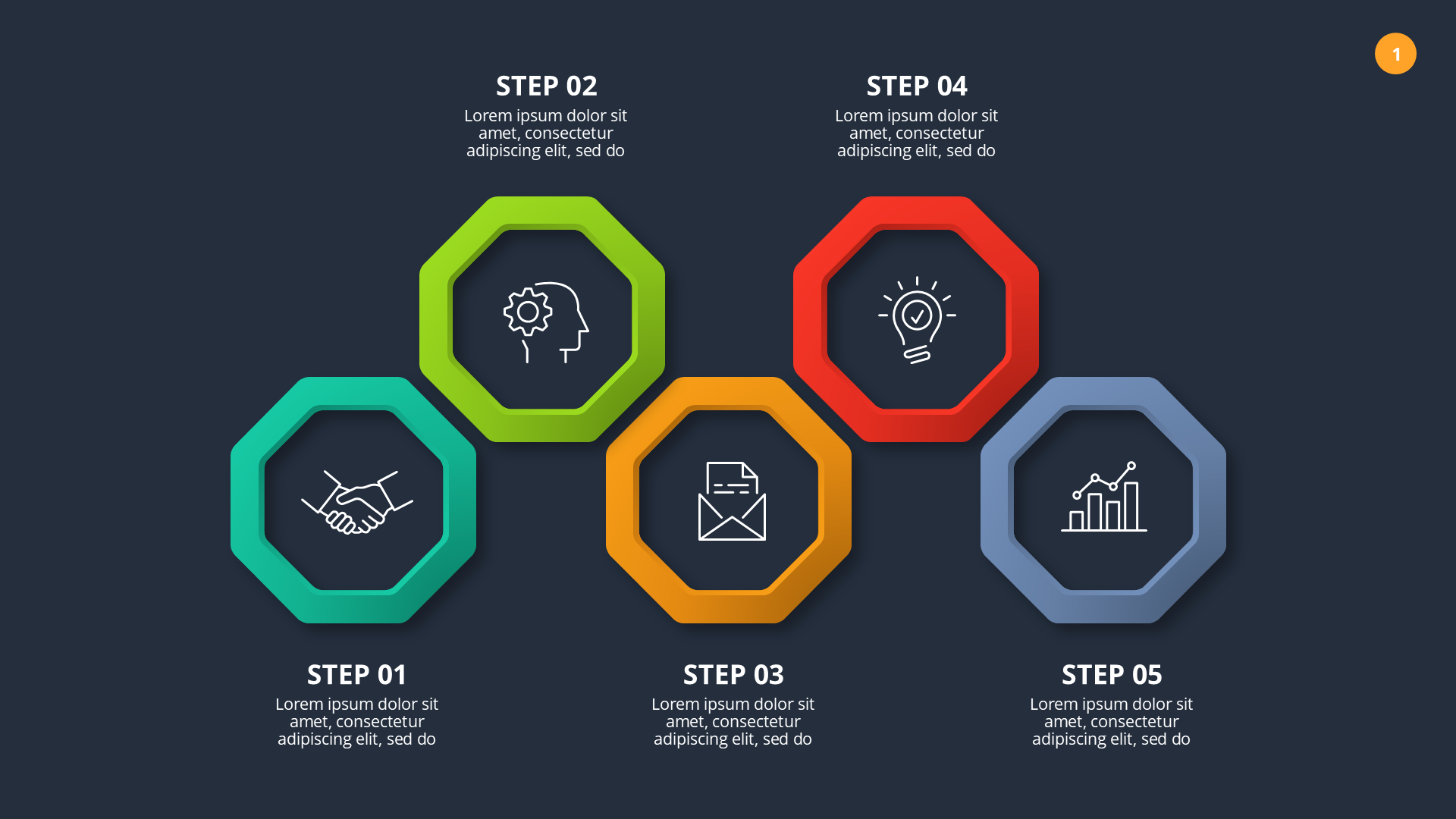 Creative [dark] slide 1